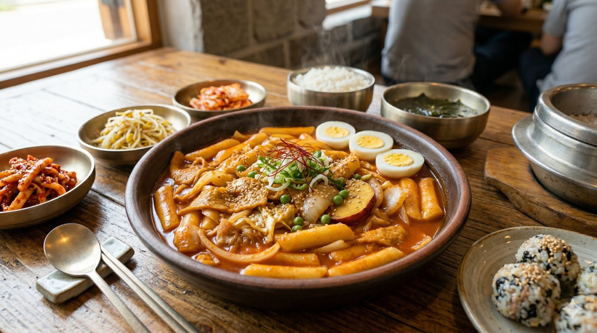 トッポッキ（屋台の定番・餅の甘辛煮）