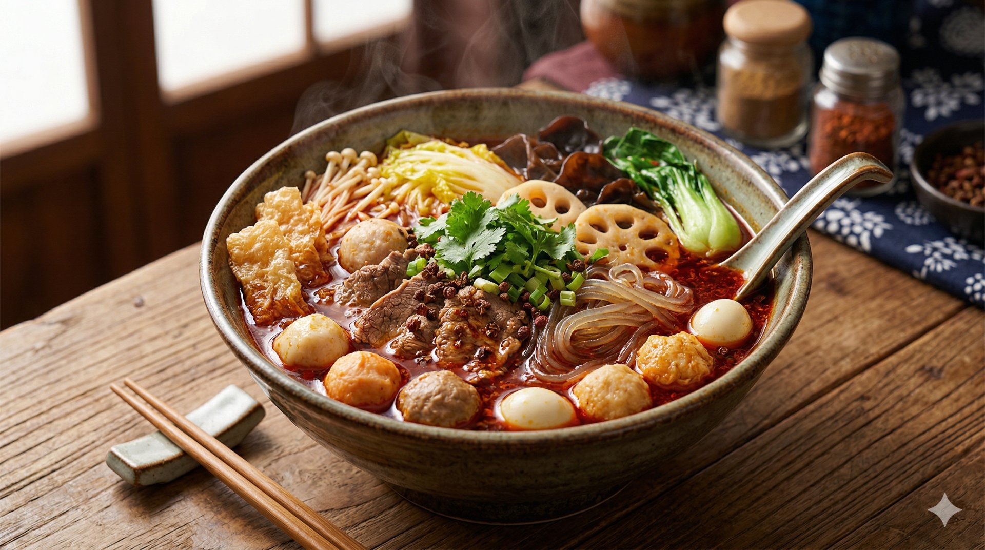 麻辣湯（マーラータン / スパイス春雨スープ）